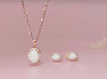 Necklace and earring set