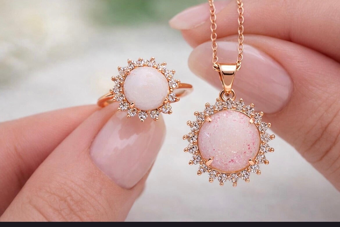 Necklace and ring set