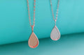 Tear drop necklace